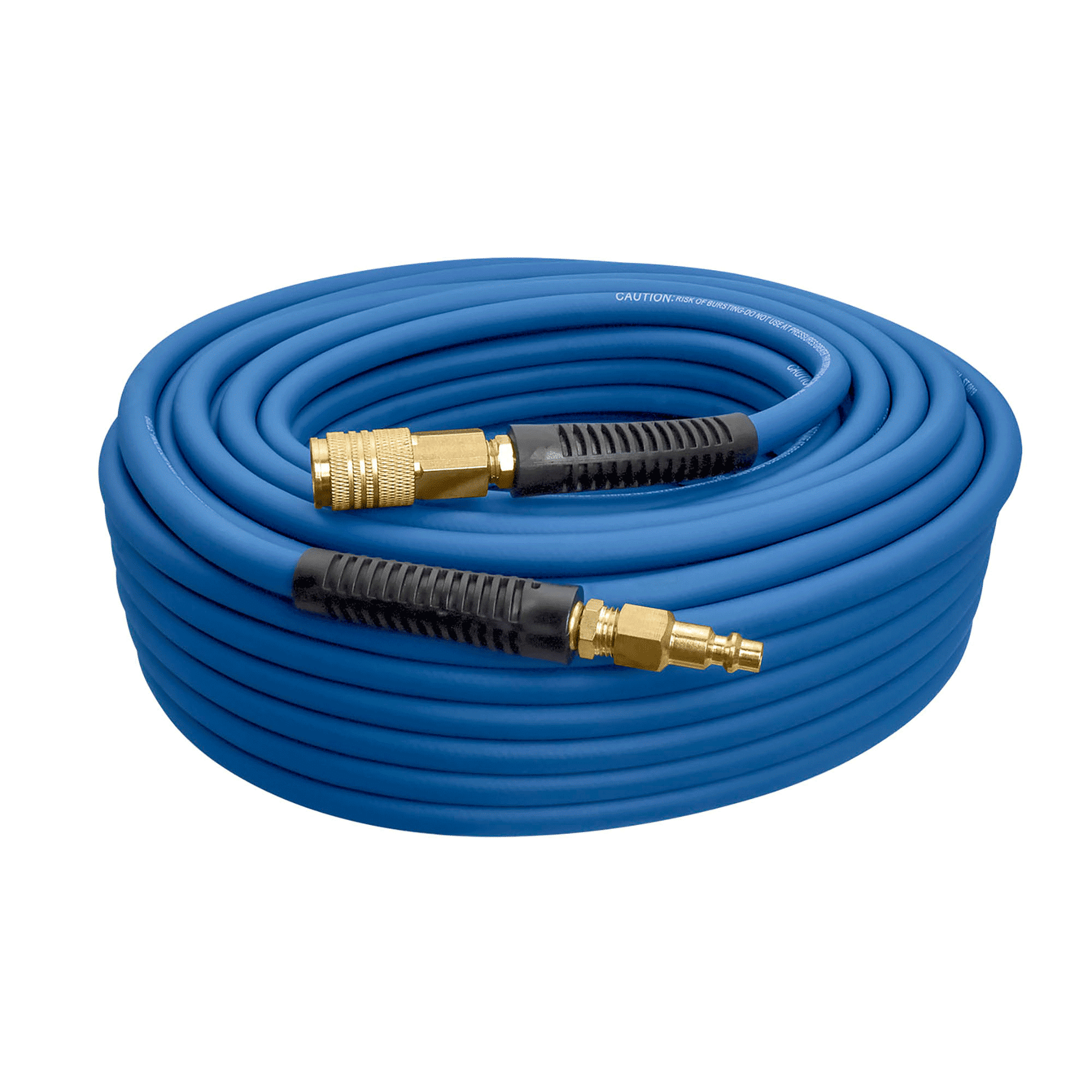 1/4-Inch x 100-Foot PVC/Rubber Hybrid Air Hose with 1/4-Inch NPT