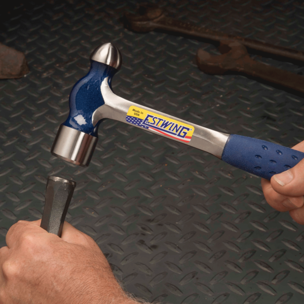 Estwing MRW16BP Wood Handle Ball Peen Hammer, 16-Ounce 