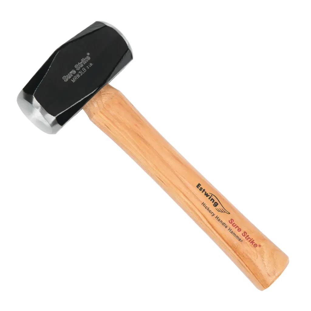 Estwing MRW16BP Wood Handle Ball Peen Hammer, 16-Ounce
