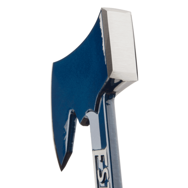 Camper's Axe With Tent Stake Puller (Blue) - Estwing